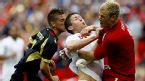 Dries Mertens, Gary Cahill, Joe Hart, England v Belgium, international friendly, Wembley Stadium, June 2, 2012